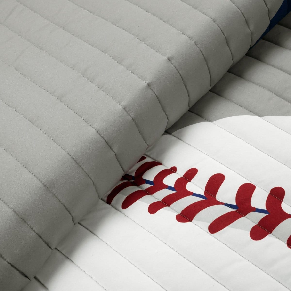 Baseball Game Reversible Oversized Kids Quilt Set
