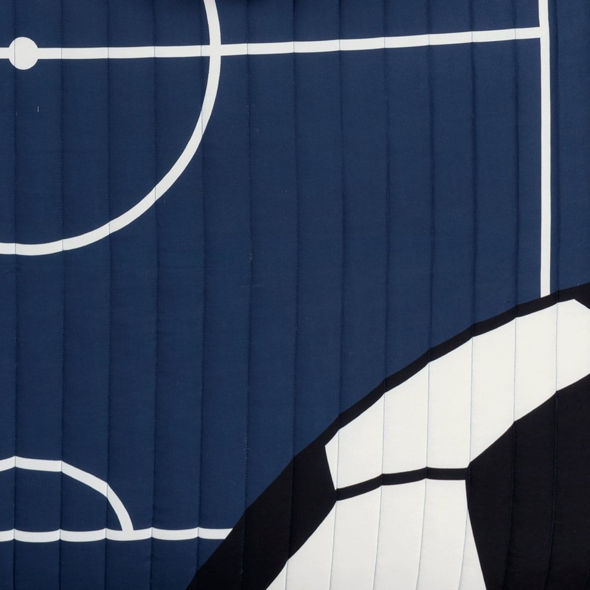 Soccer Game Reversible Quilt Set