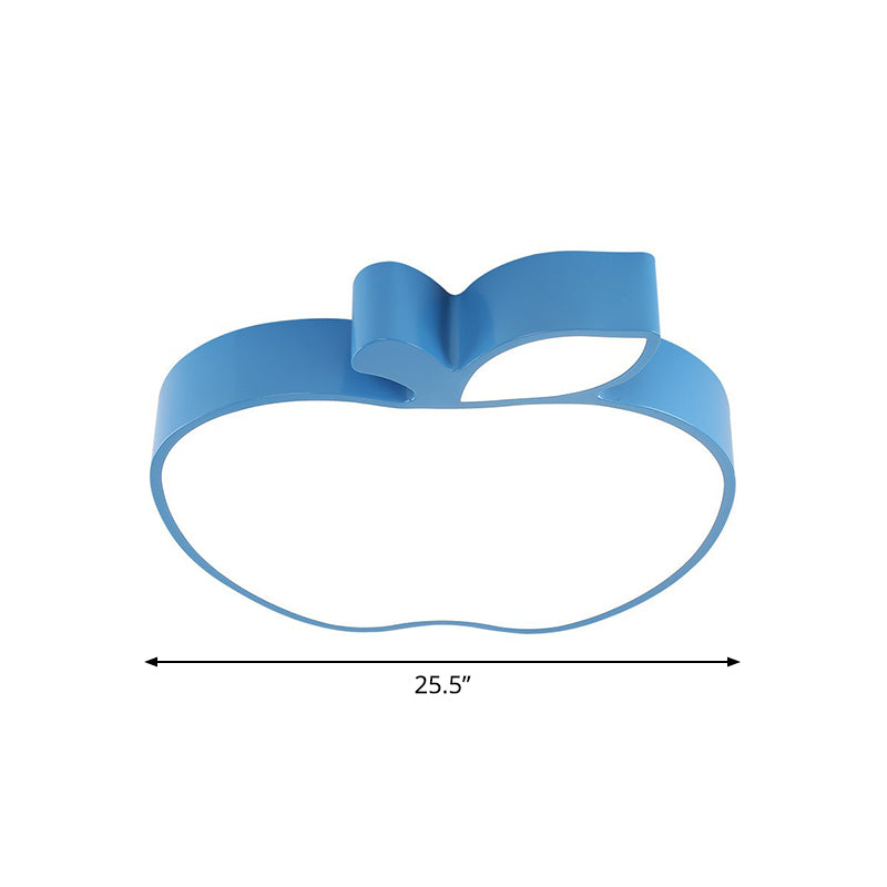 Ethan's Enchanted Apple: Blue LED Ceiling Light for Kids' Rooms