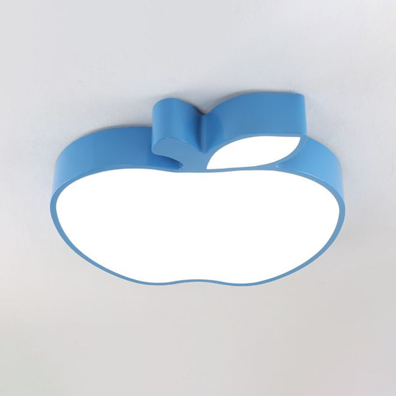 Ethan's Enchanted Apple: Blue LED Ceiling Light for Kids' Rooms