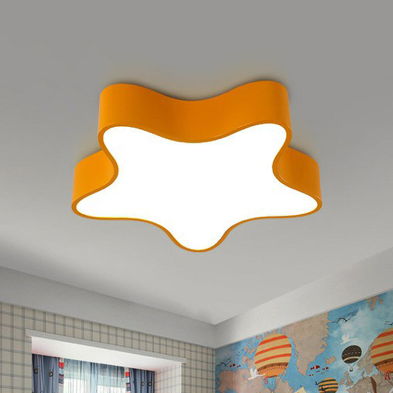 Aurora's Colorful Starry Night LED Ceiling Light for Kids