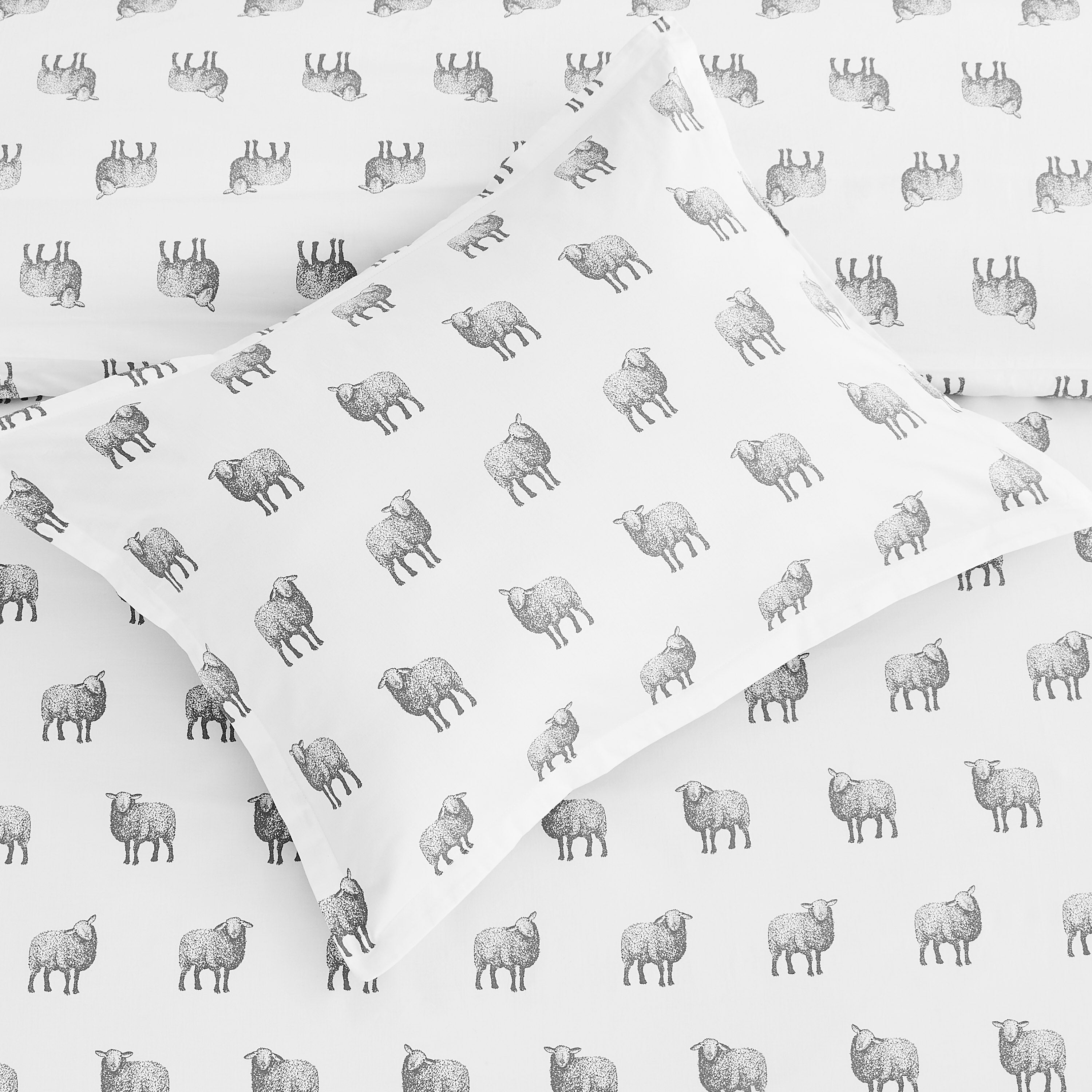 Sheep Printed Duvet Set