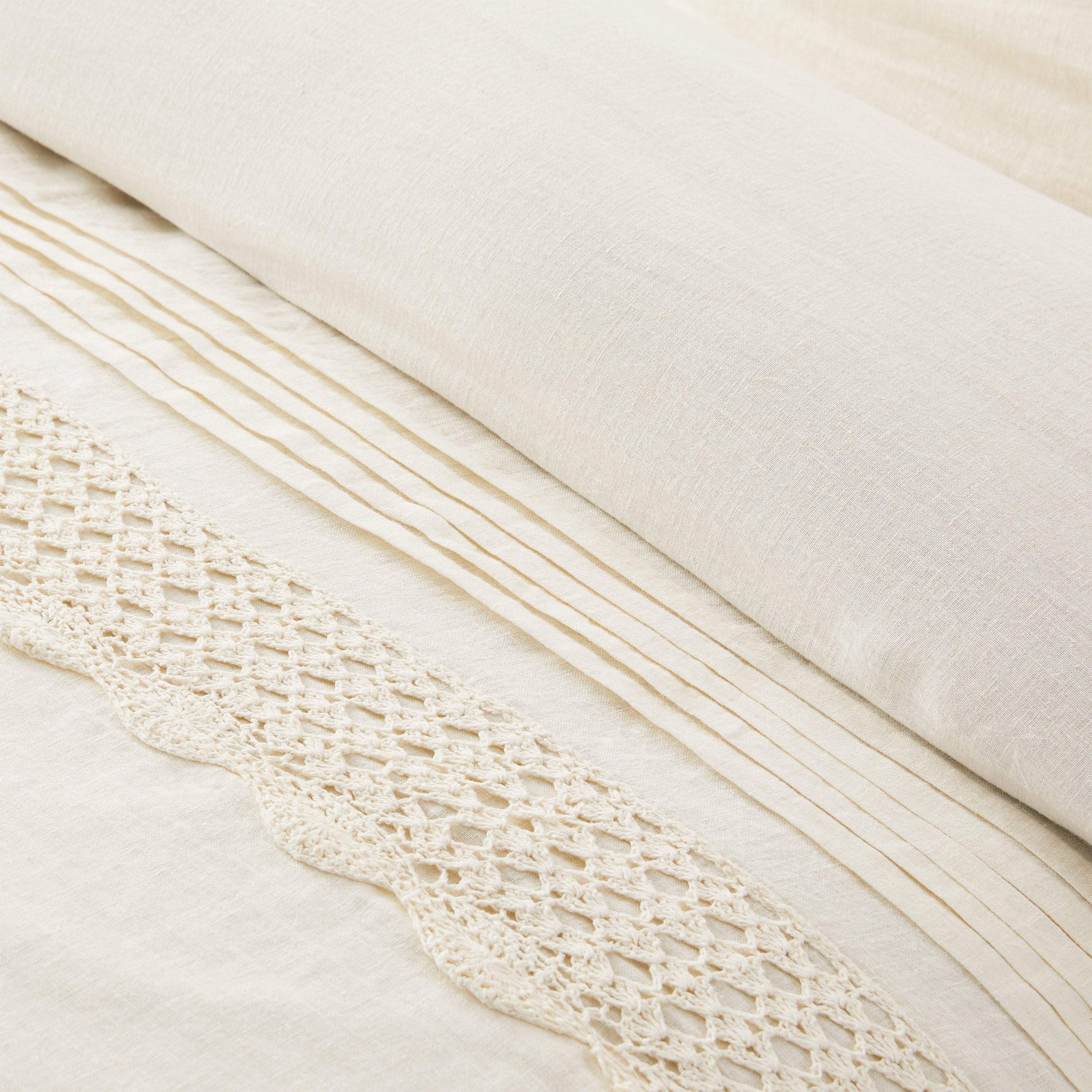 Tabitha Linen Duvet Cover Set