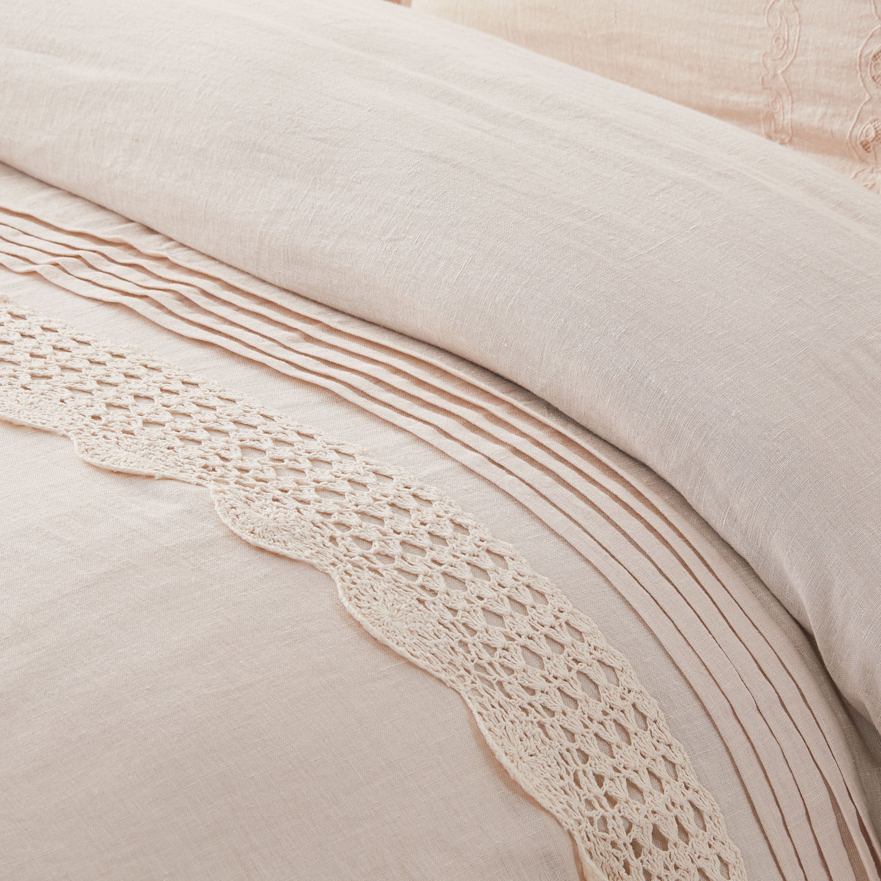 Tabitha Linen Duvet Cover Set