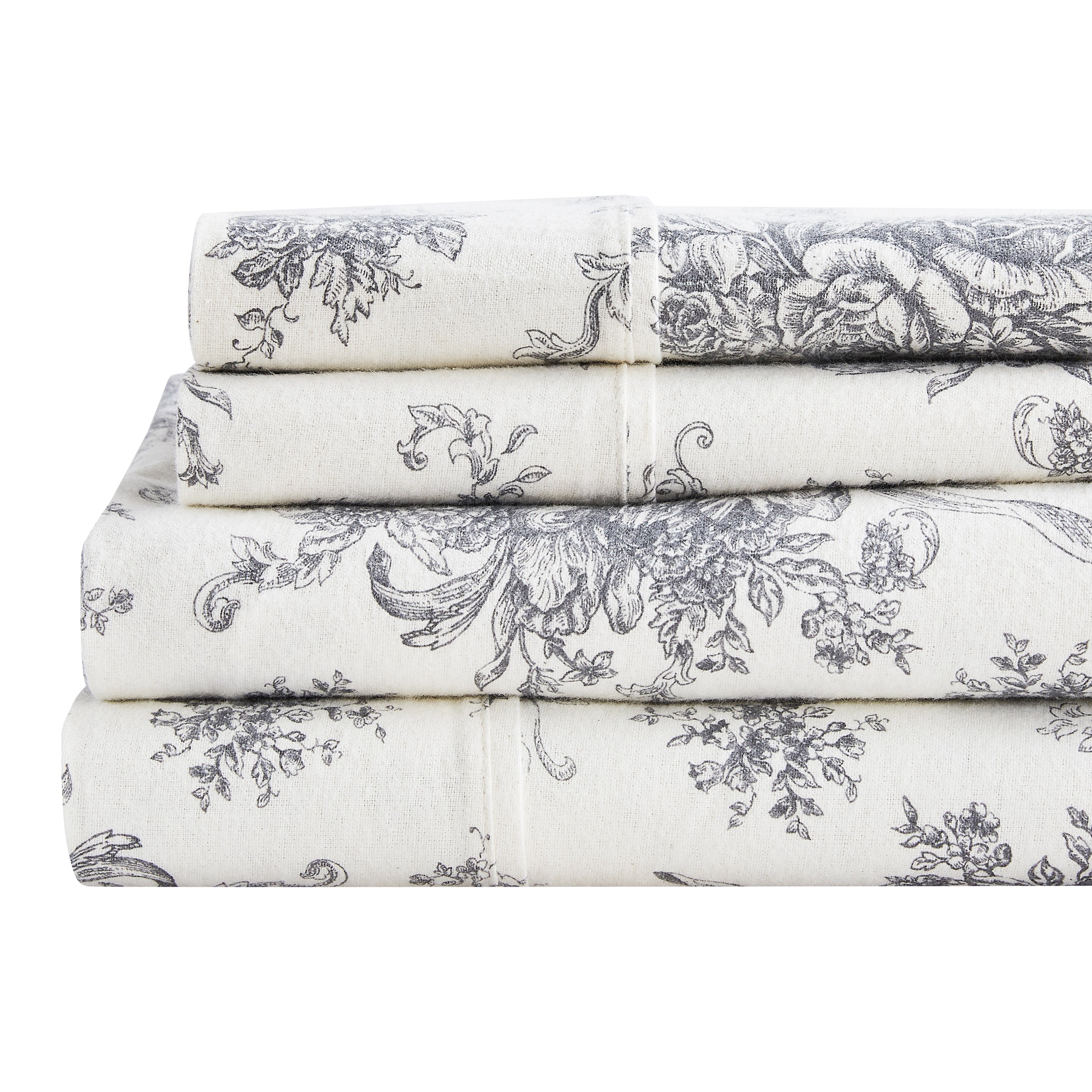 Petit Toile Flannel Sheet Sets