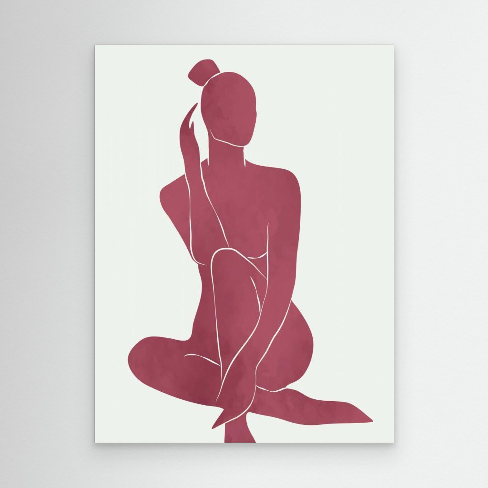Henri Matisse Minimal Woman #3 by Jay Stanley