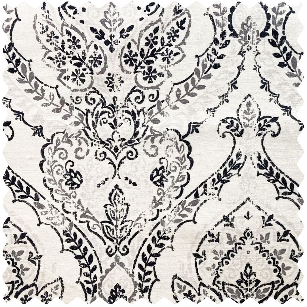 Jolie French Country Style Damask Patterned Curtains