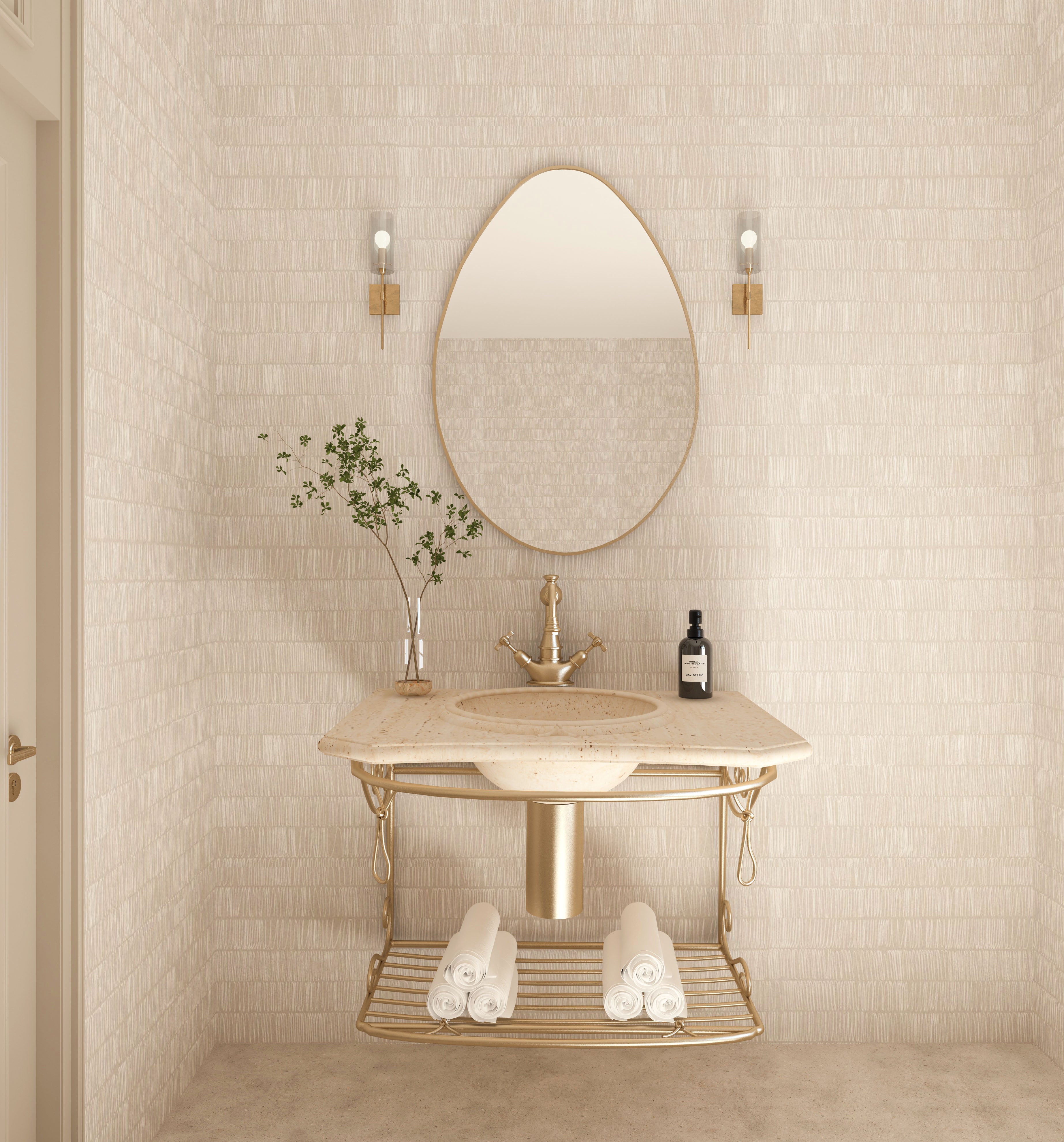Jupiter Irregular Design Mirror