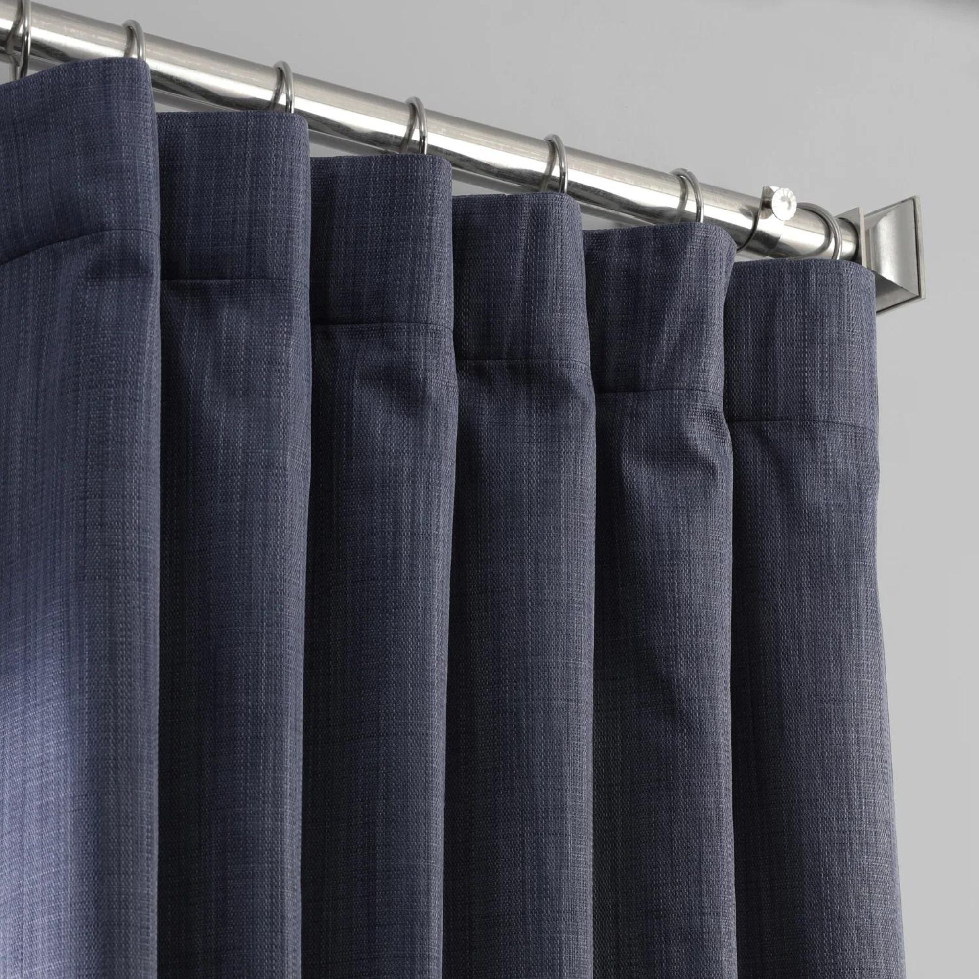 Textured Linen Curtains | Blackout / Light Filtering | Custom Made Curtains | Multiple Heading Styles-1