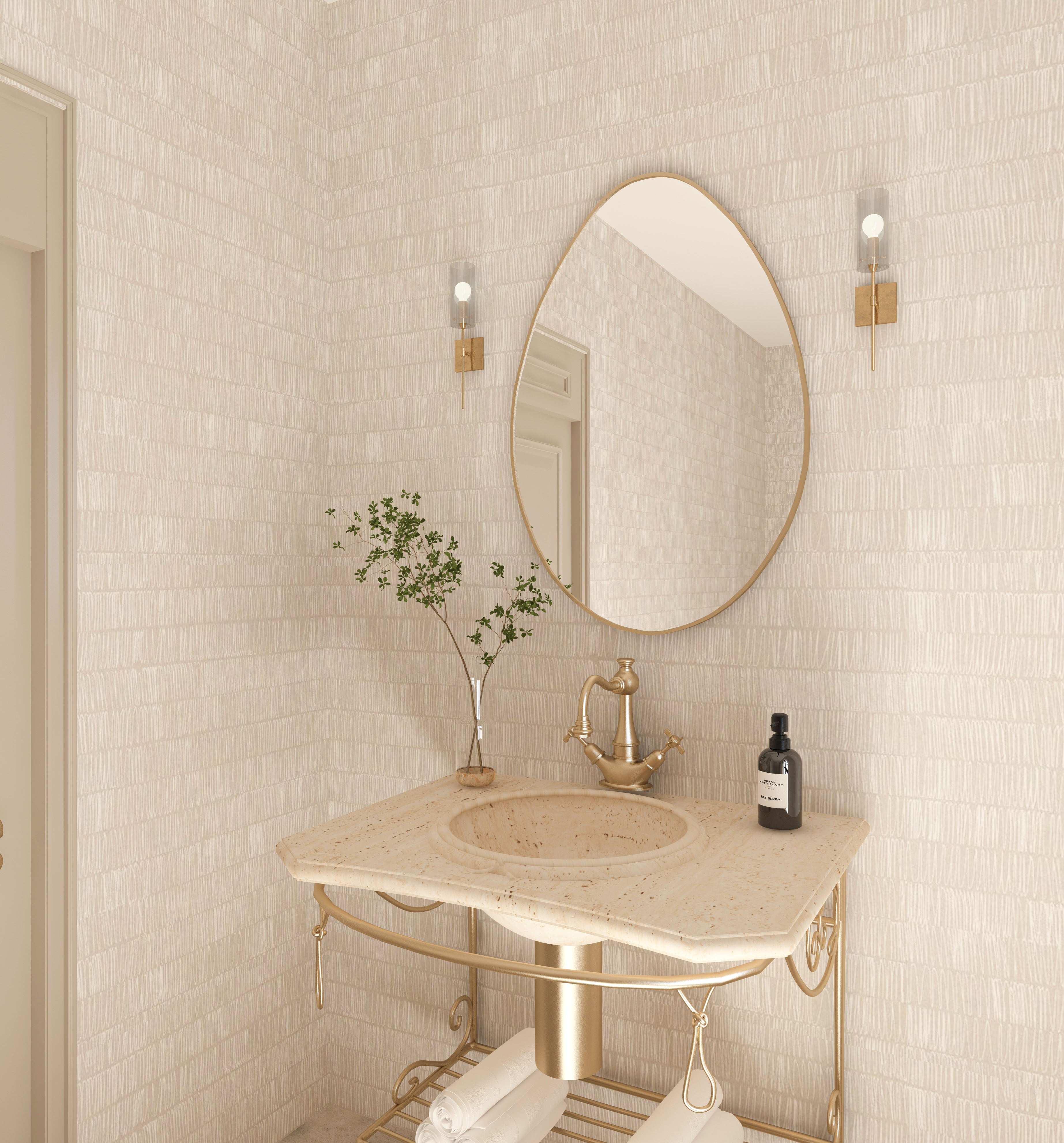 Jupiter Irregular Design Mirror