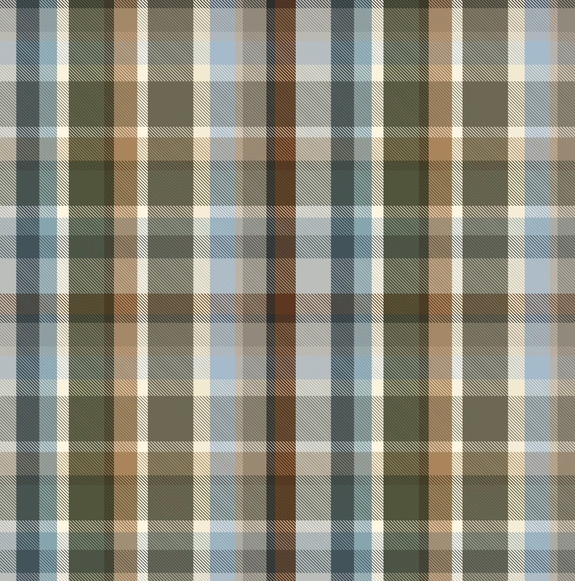 Samuel Wallpaper by Painted Hawk Design