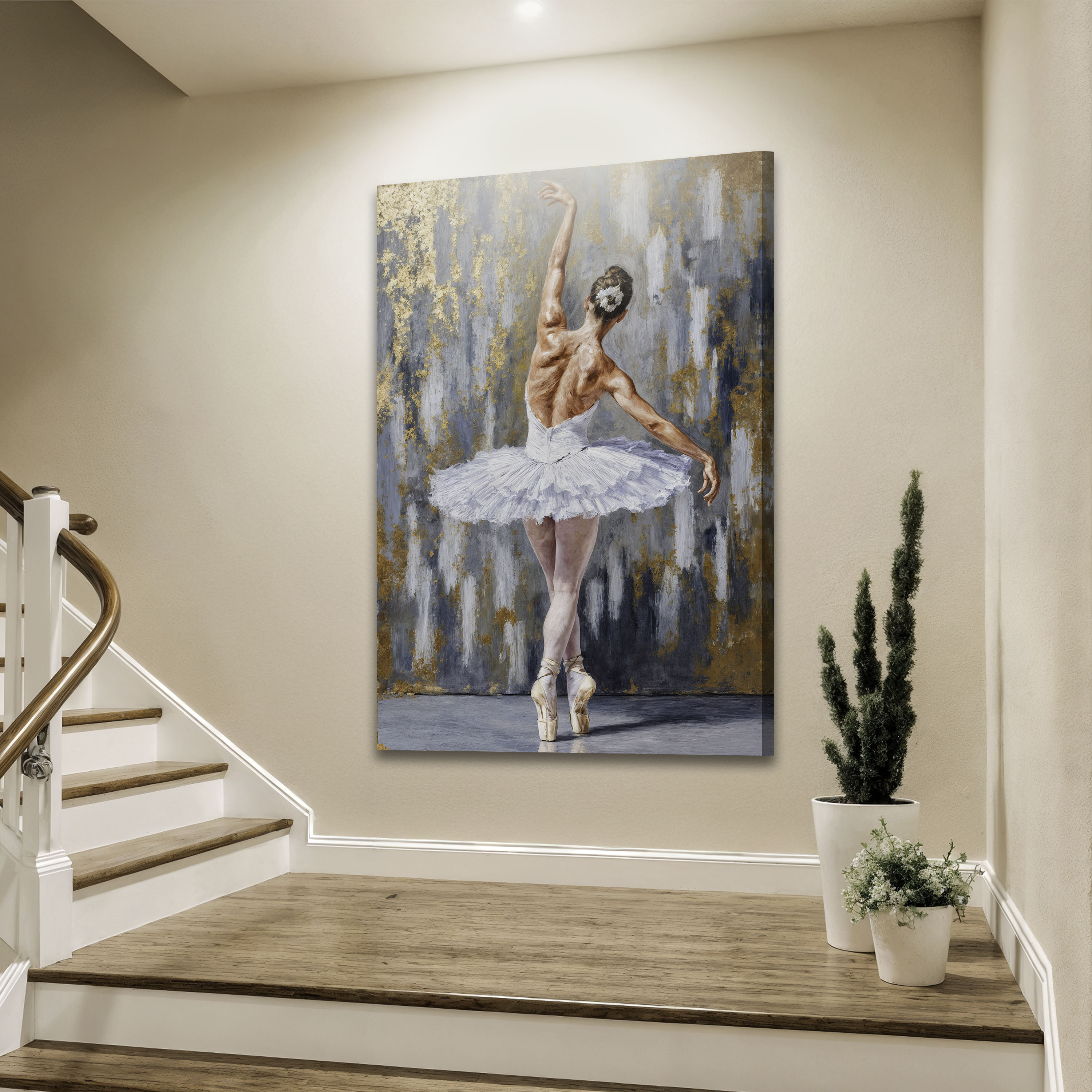 Modern Ballet Elegance Wall Art