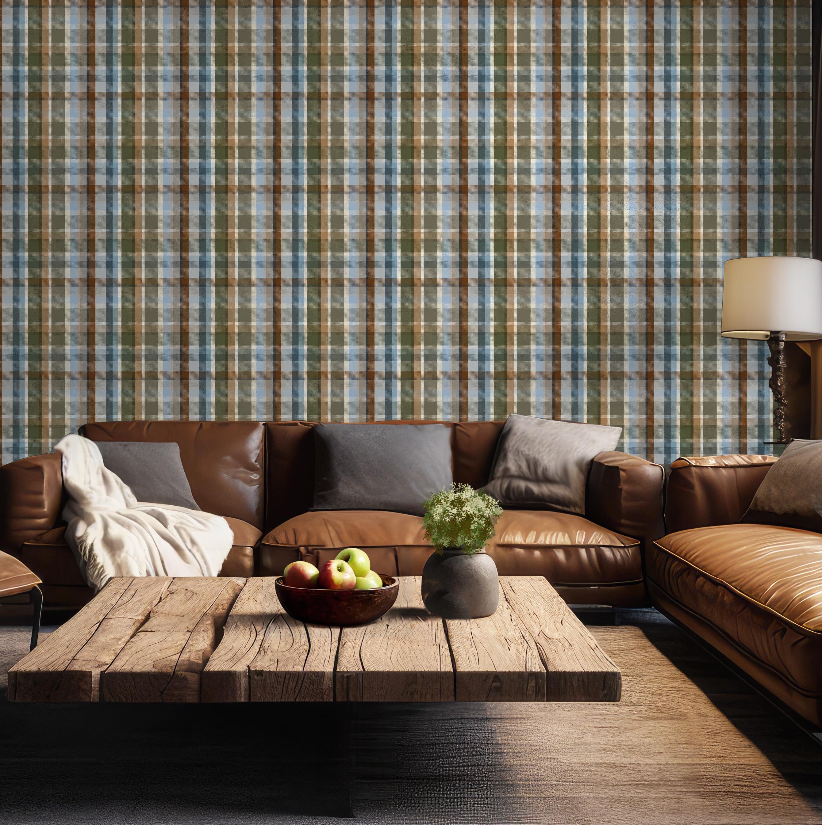 Samuel Wallpaper by Painted Hawk Design