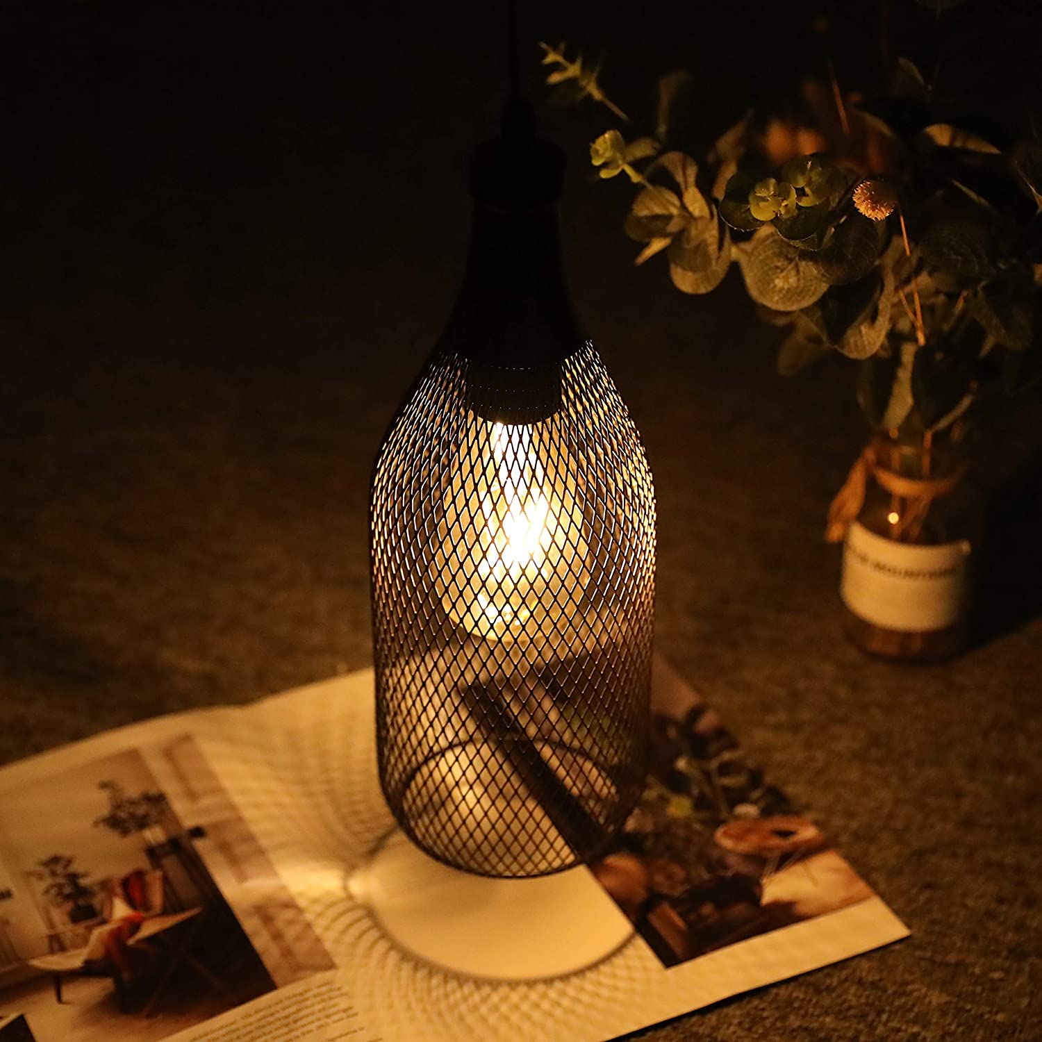 Battery Powered Hanging Lamp-1
