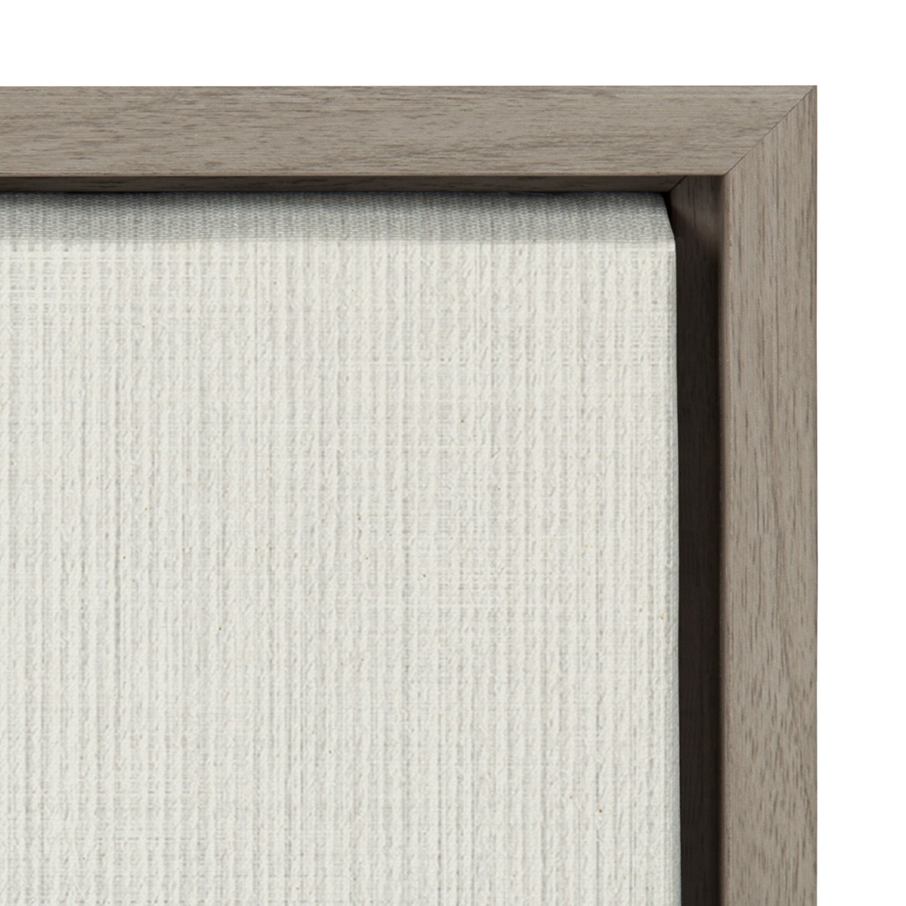 Sylvie Eucalyptus Botanical I Framed Canvas by The Creative Bunch Studio