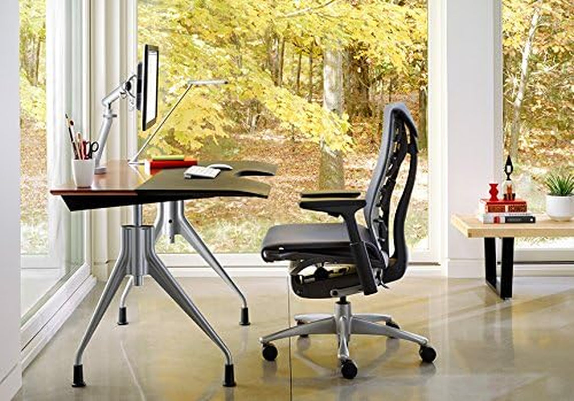 Embody Ergonomic Office Chair With Adjustable Arms Black