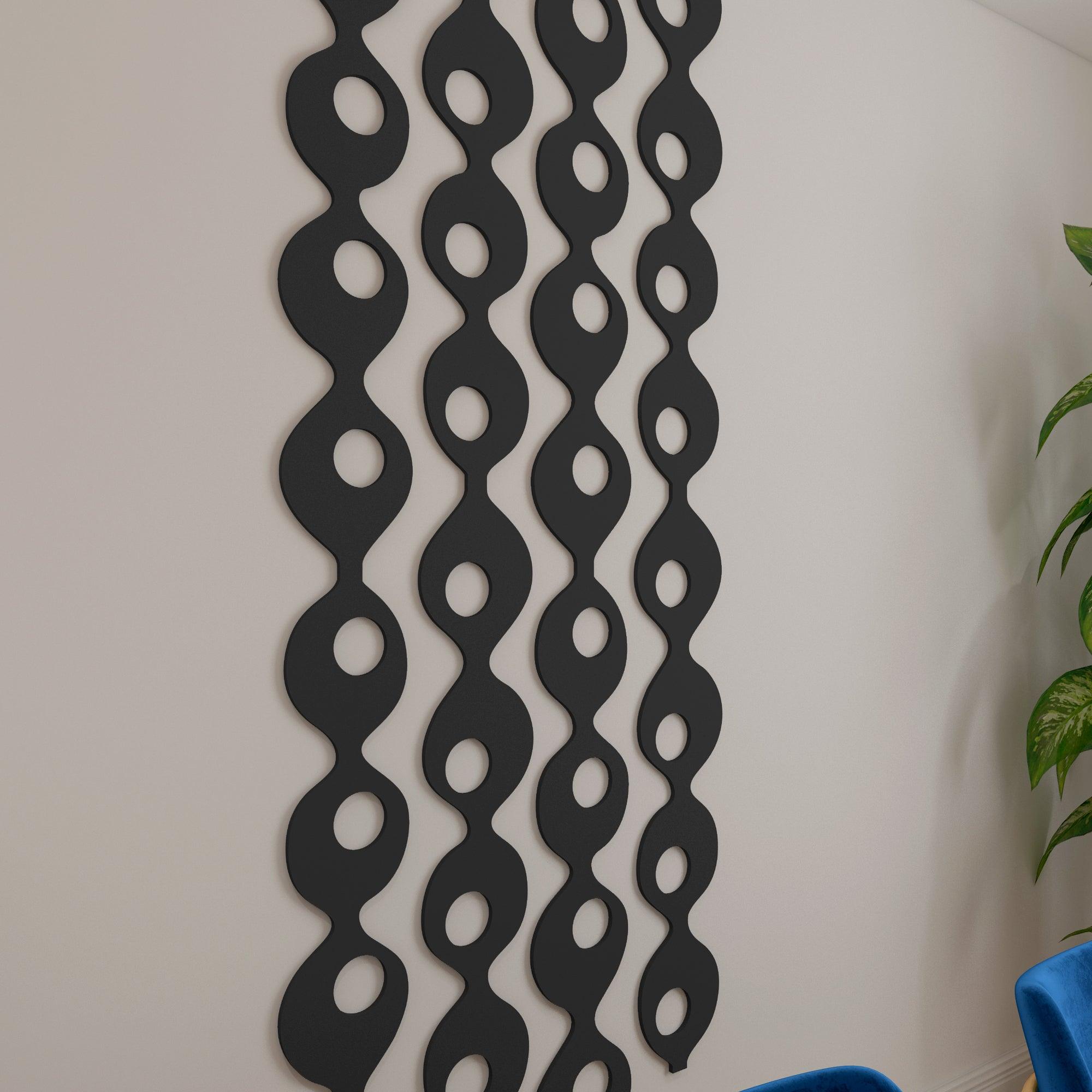 Wavy Mid Century Wall Panels - PRHOMZ