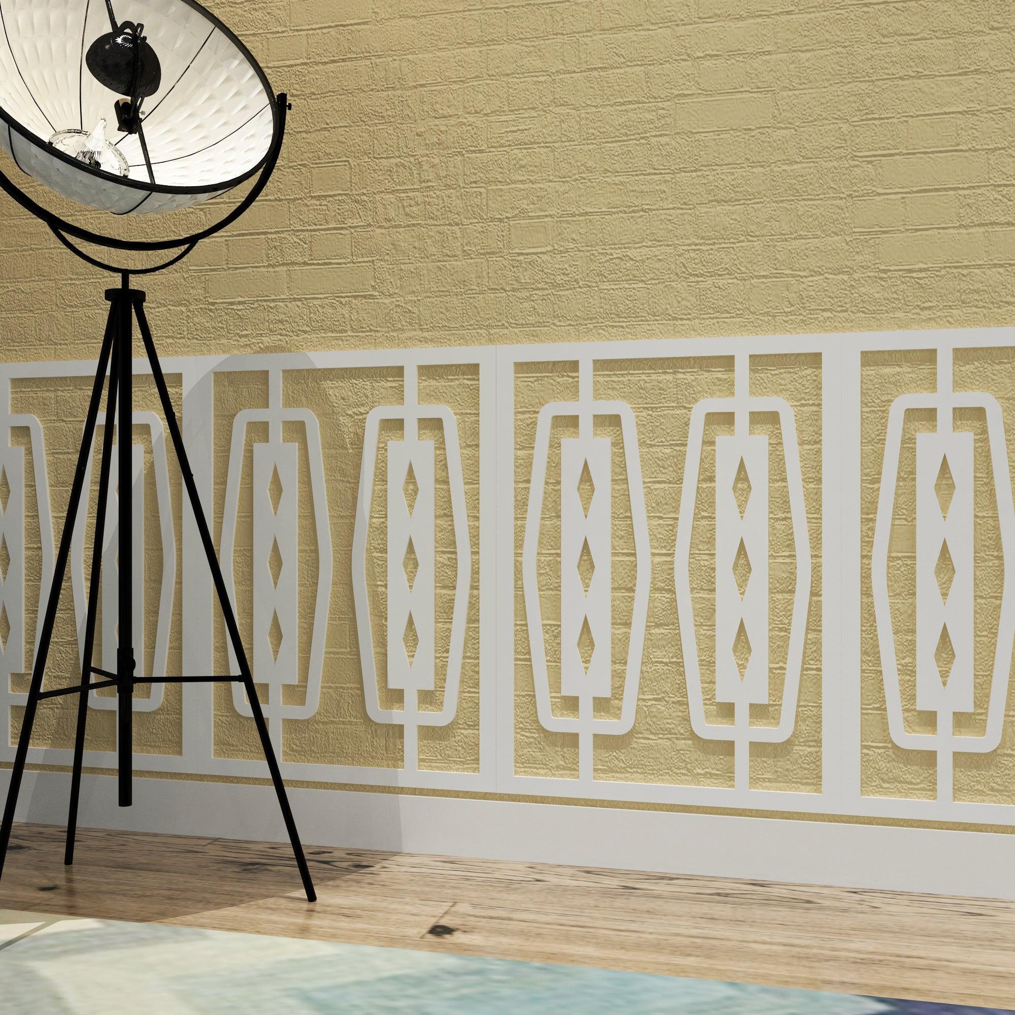 Retro Style Wainscot Panels - PRHOMZ