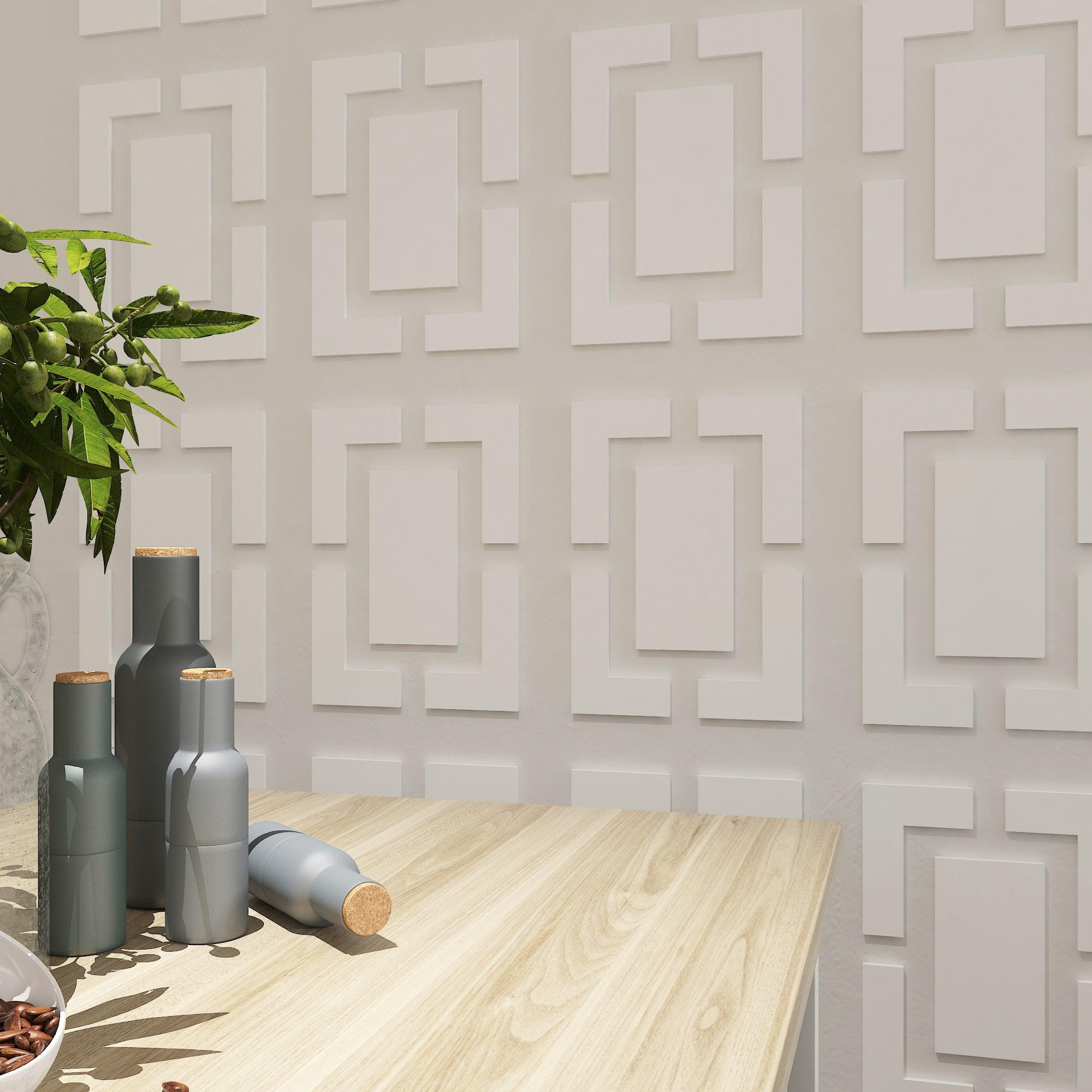 French Garden Style 3D Wall Panels - PRHOMZ