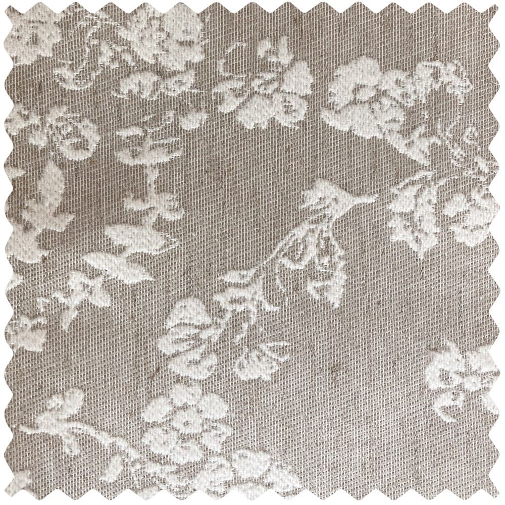 Nellie Cottage Style Floral Jacquard Curtains