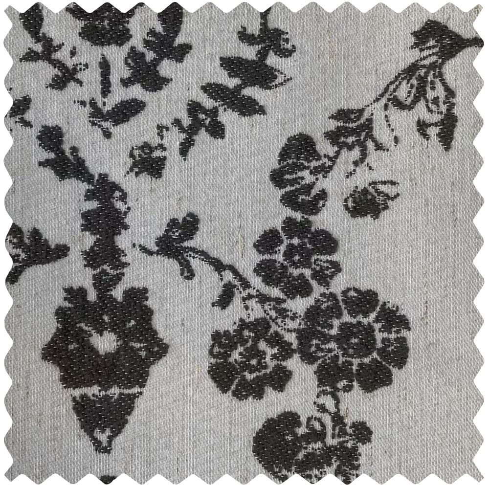 Nellie Cottage Style Floral Jacquard Curtains