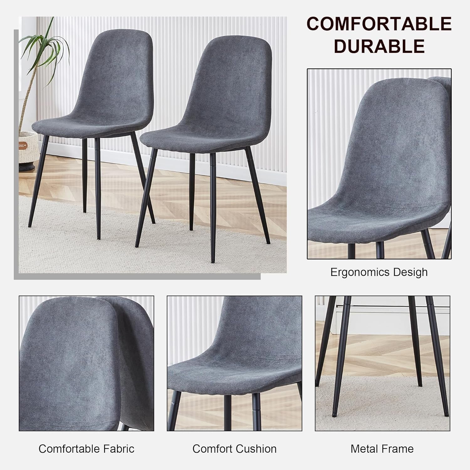 Executive Industrial Solid Walnut Dining Table Set