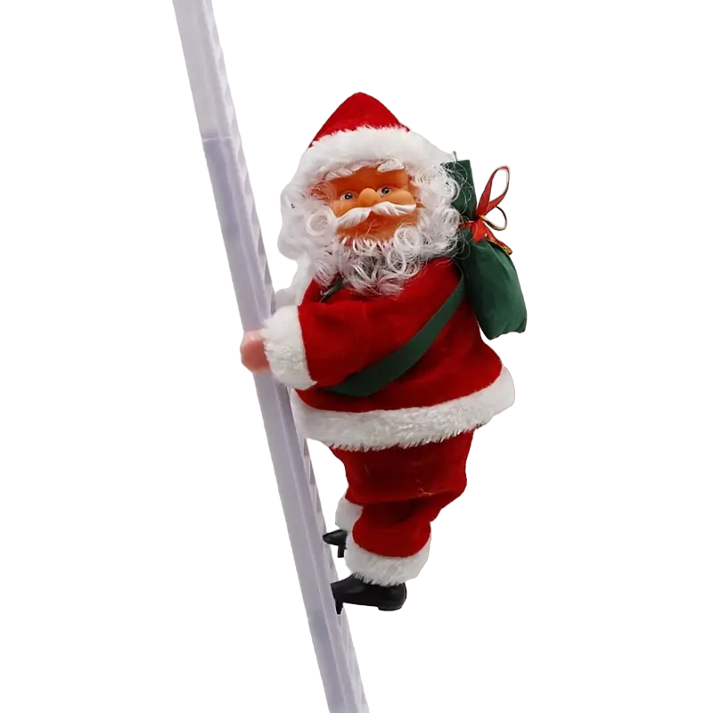 66 cmSparkling Santa: A Festive Climb to Brighten Your Holidays-0