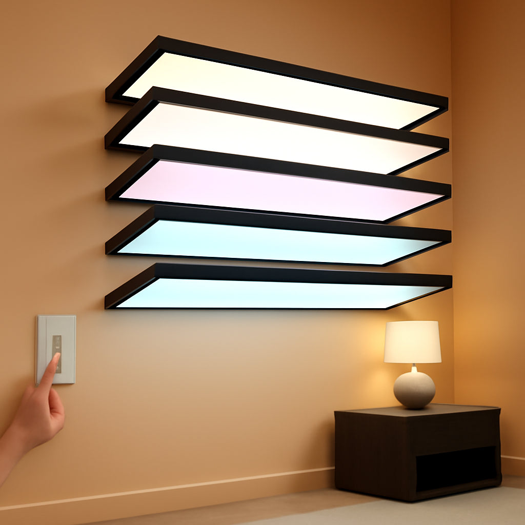 1x4 LED Ceiling Light 5500LM Dimmable 3000K 4000K 5000K