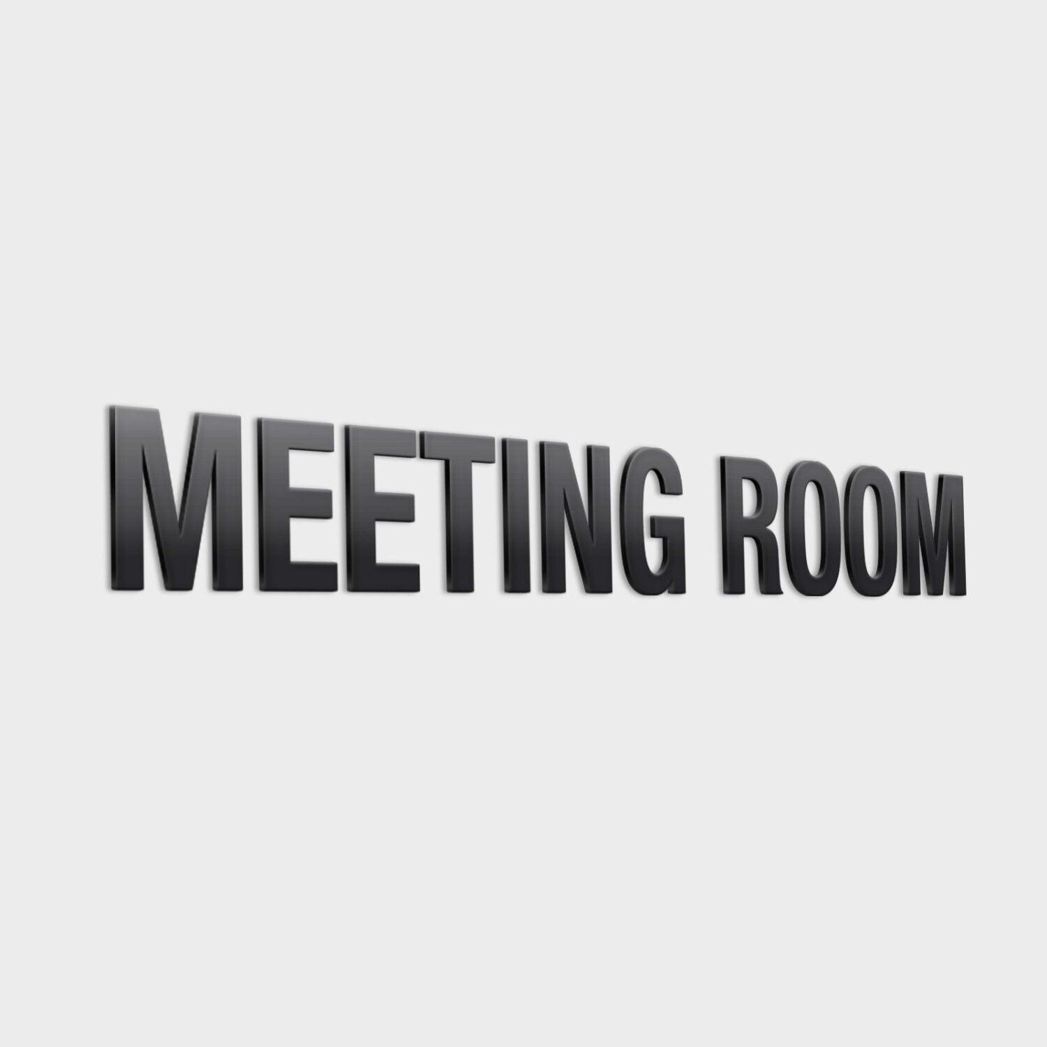 Meeting Room 3D Office Wall Decor - PRHOMZ