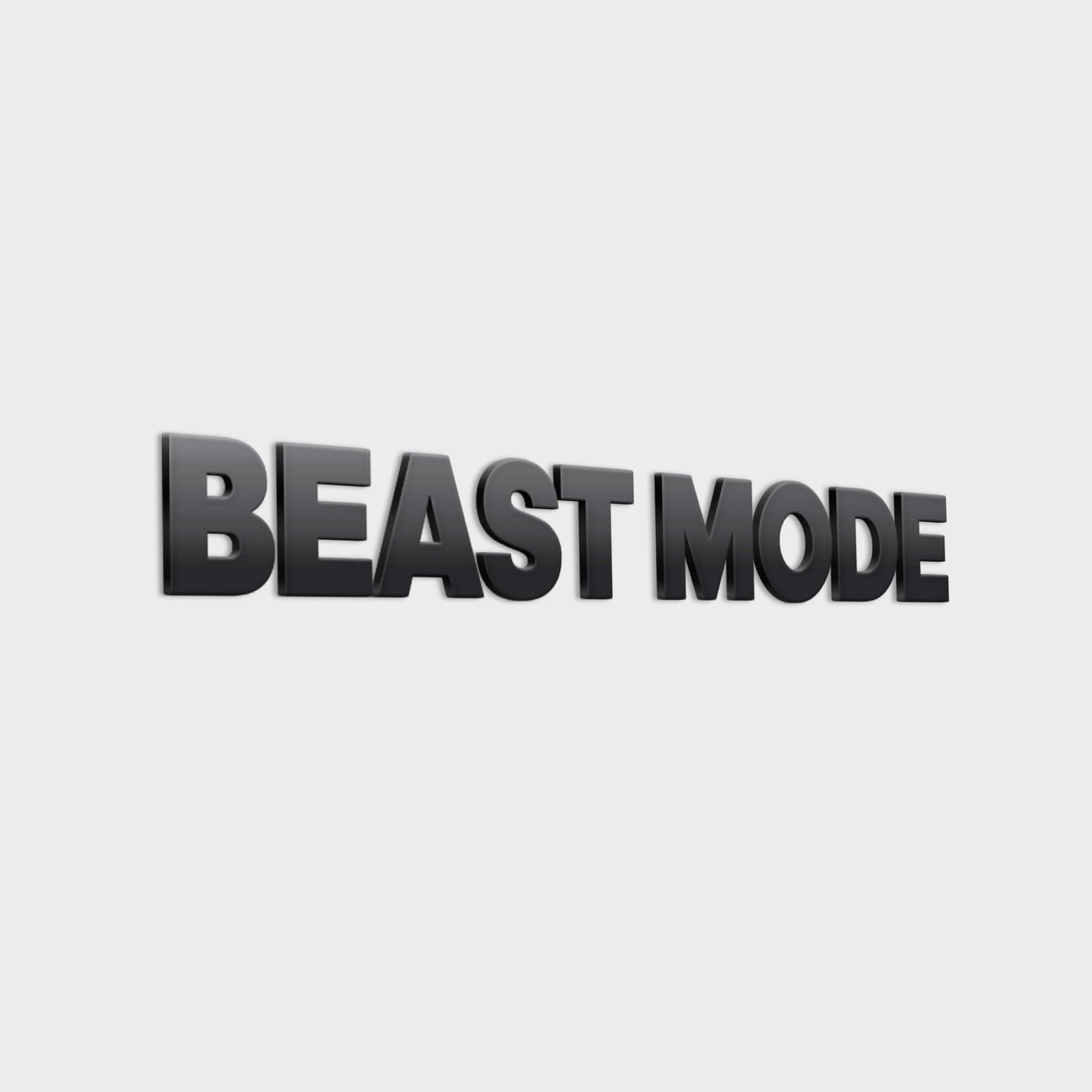 Beast Mode Interior Gym Decoration - PRHOMZ