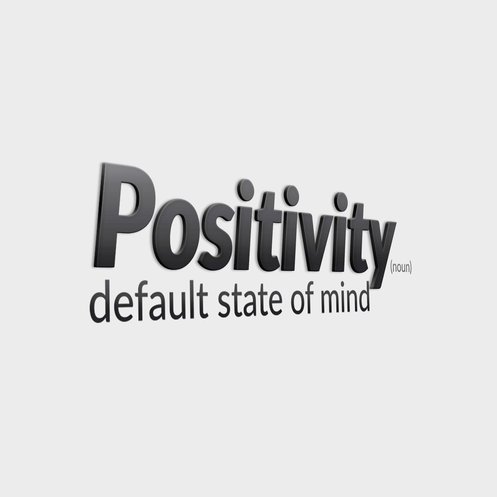 Positivity Definition 3D Office Wall Decor - PRHOMZ