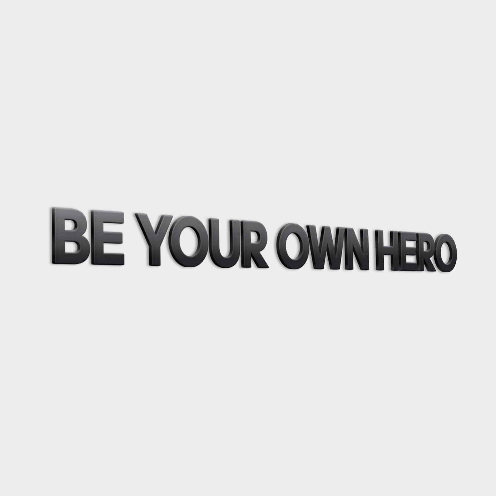 Be Hero 3D Office Wall Decor - PRHOMZ