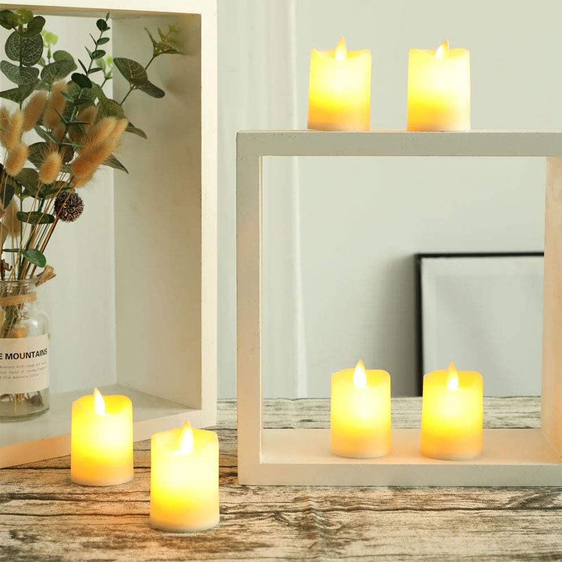2"x2.8" tall Battery Candle (Set of 6)-3