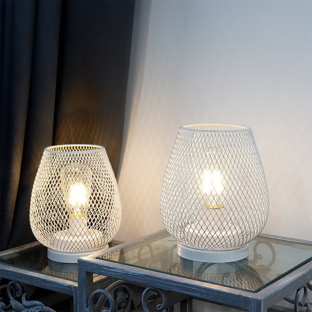 6.7" Tall Battery Powered Outdoor Table Lamp-4