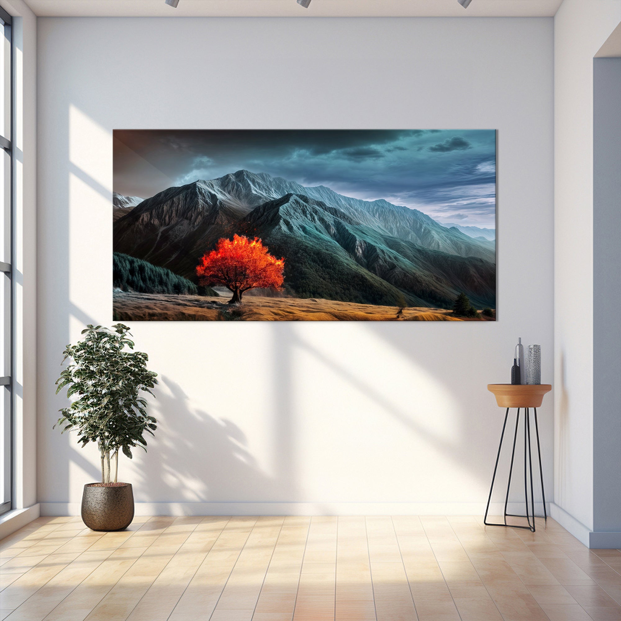 Burning Bush - Faith Wall Art IX