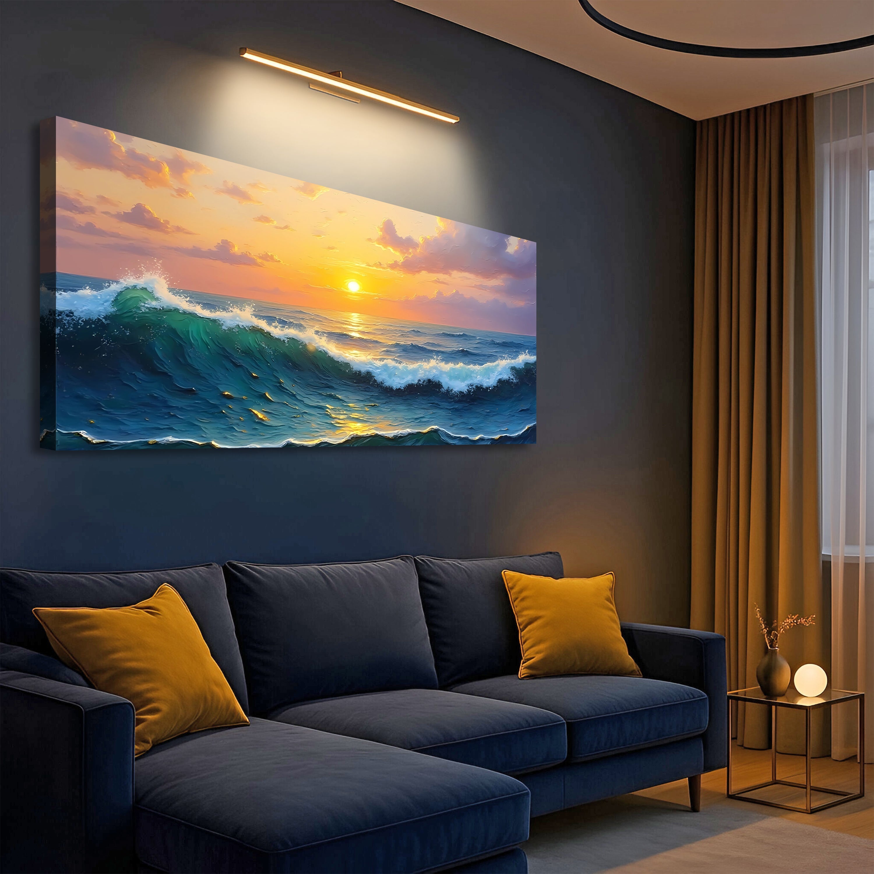 Waterscape Abstract Wall Art XII