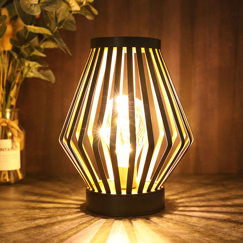 8.7” Tall Battery powered table lamp-2
