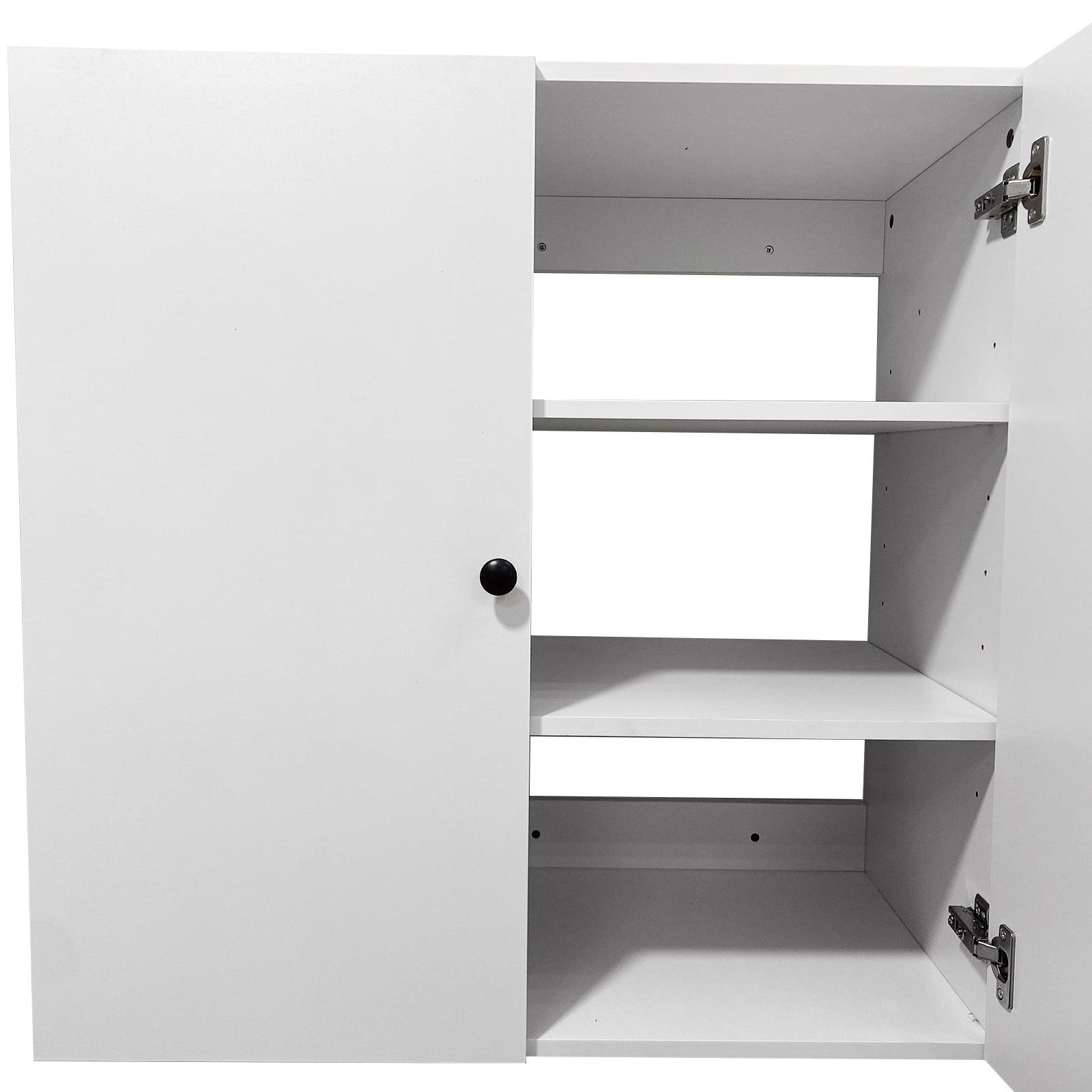 Modular Closet Organizer System with 2 Shelves & 4 Drawers for Clothes Storage – Walk-In Closet Solution, 24"W x 18"D x 72"H - PRHOMZ