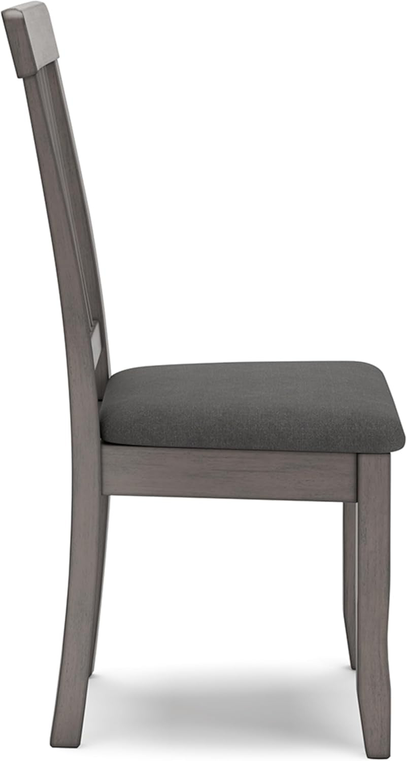 Shullden Gray Spindle Back Dining Chairs Set Of 2