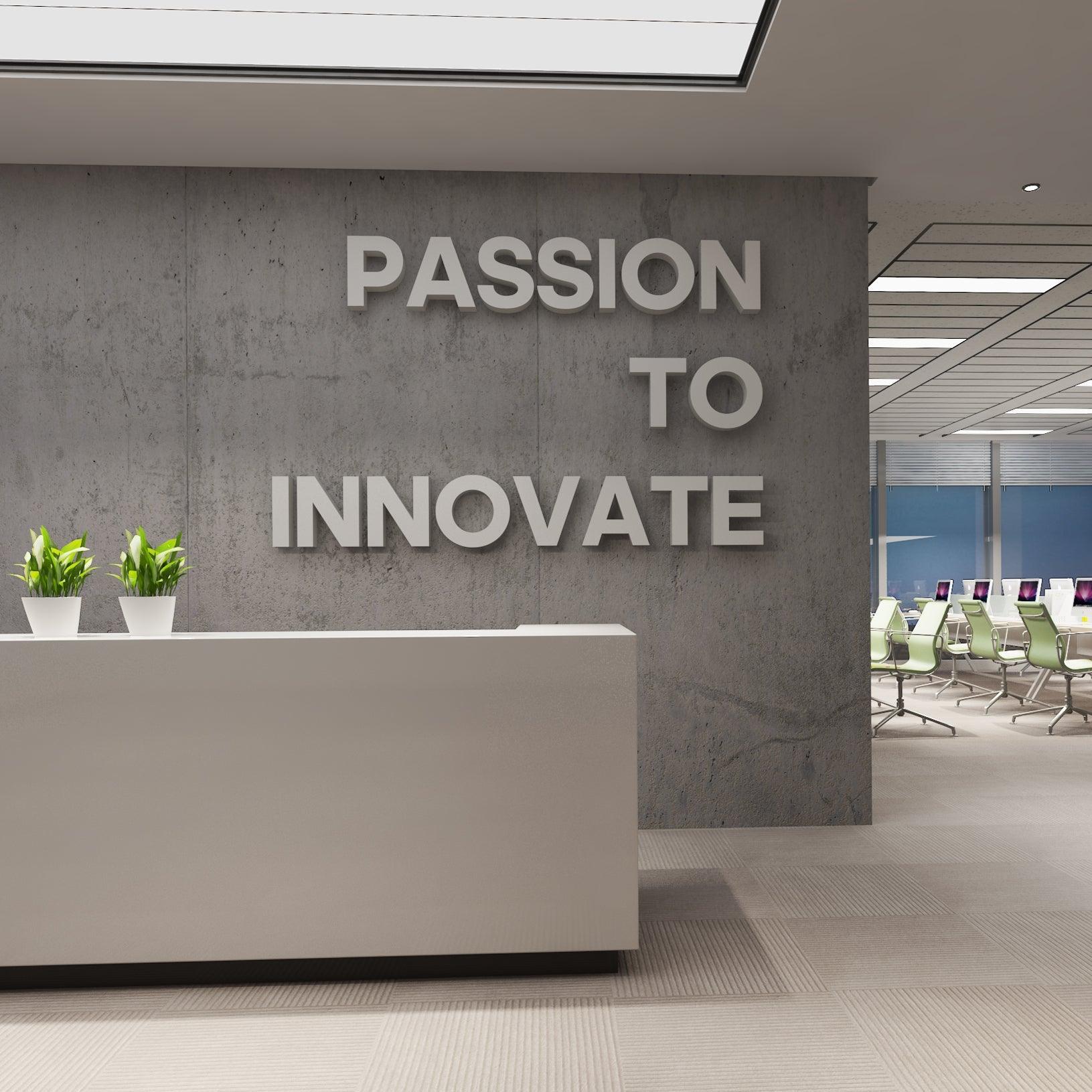 Passion 3D Office Wall Decor - PRHOMZ