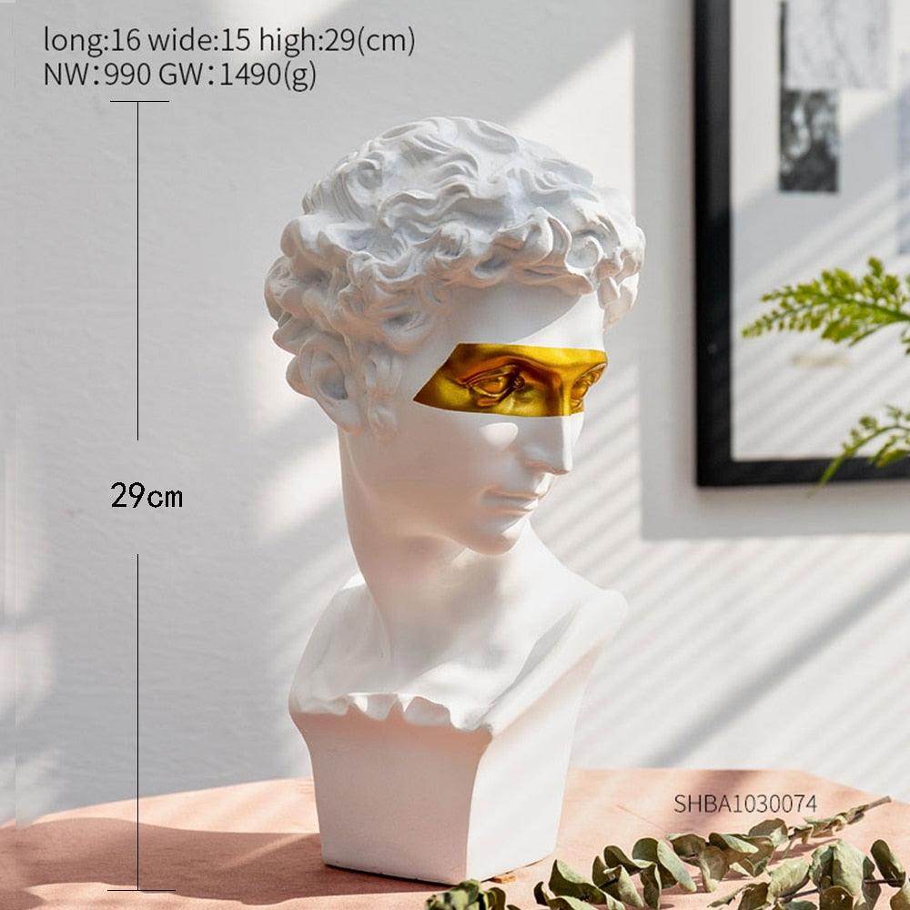 David Resin Statue Sculpture - PRHOMZ