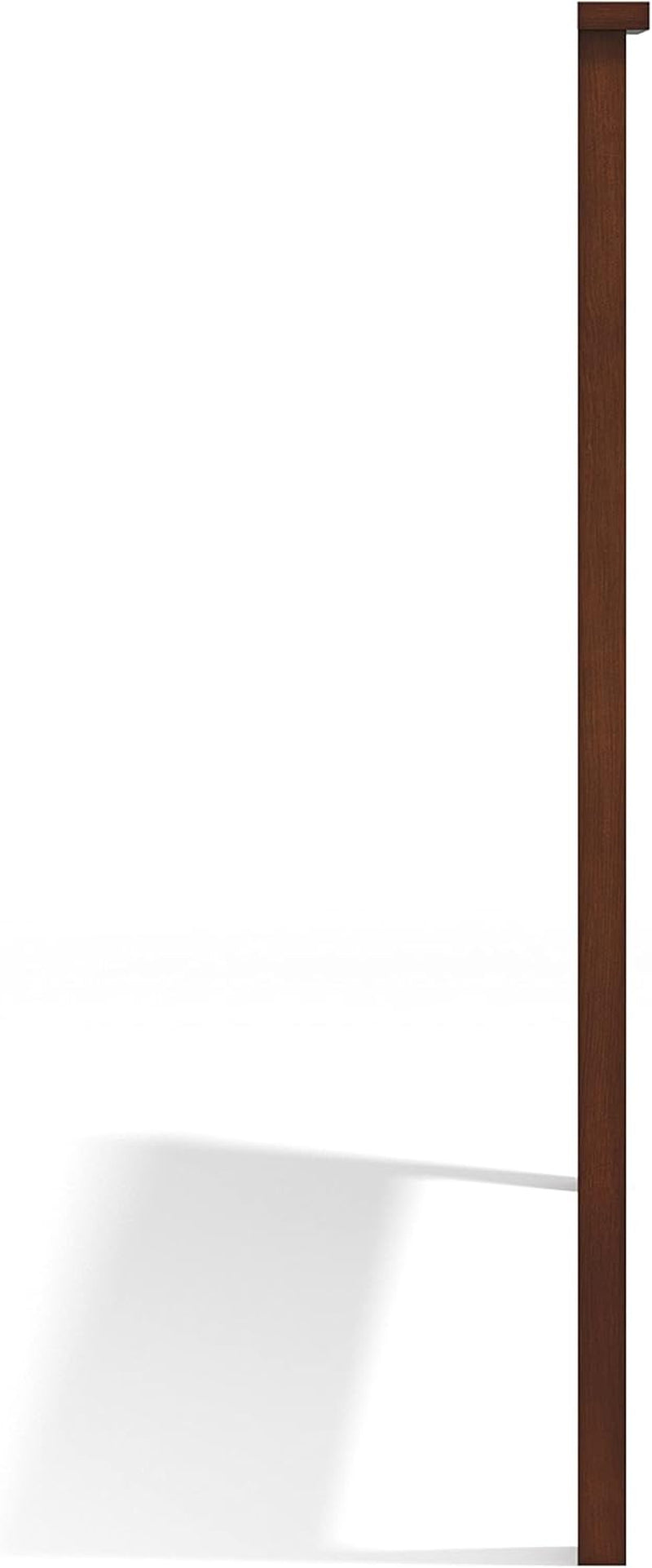 Farmhouse Style Cherry Wood Panel Headboard for Bedrooms