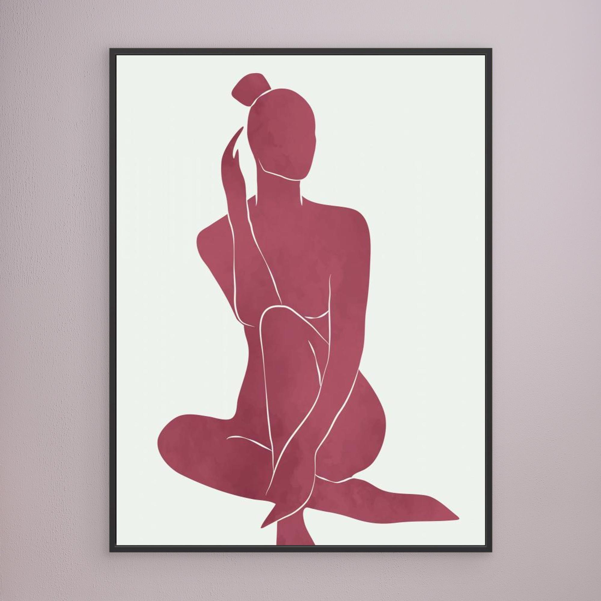 Henri Matisse Minimal Woman #3 by Jay Stanley