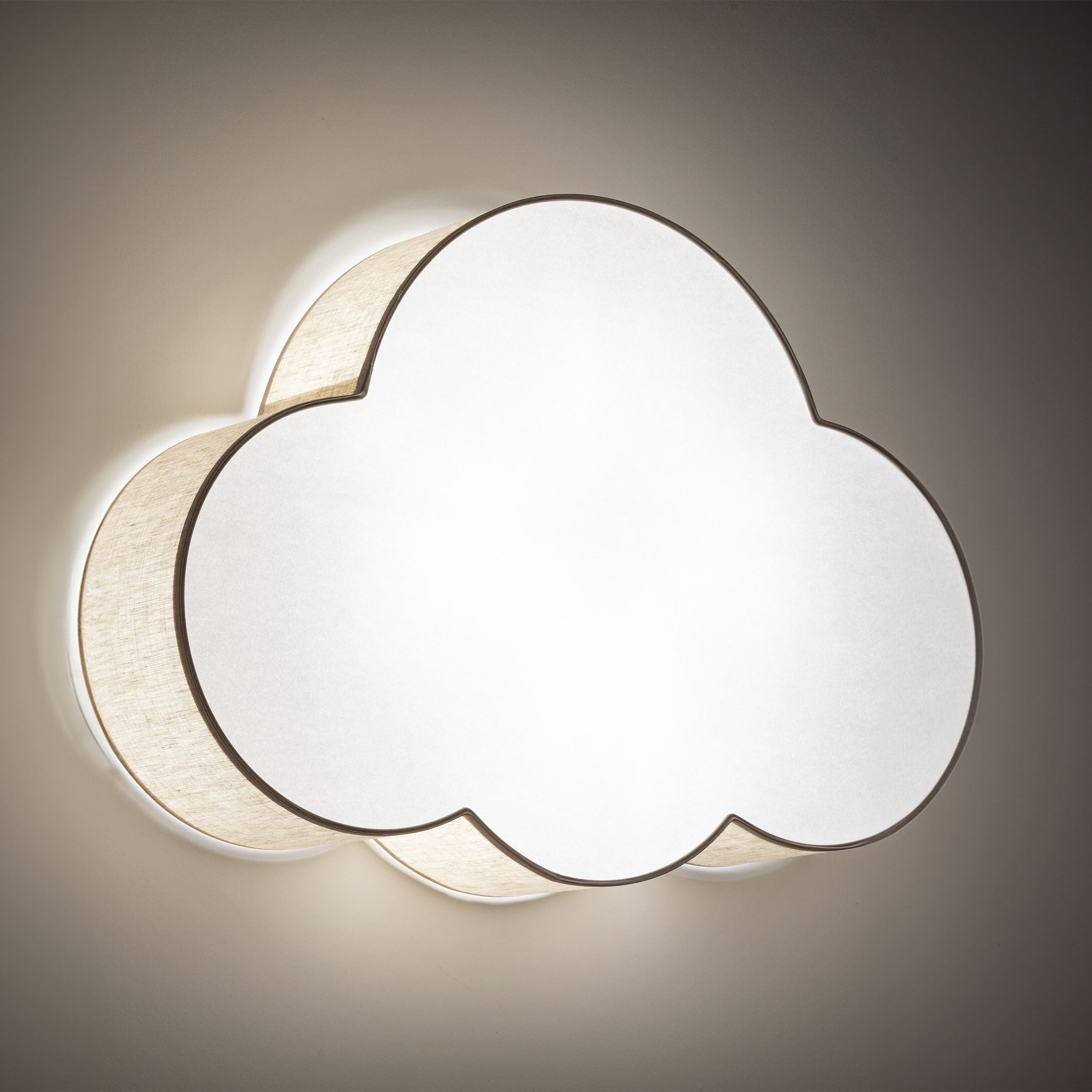 CLOUD Linen Flush Mount Light