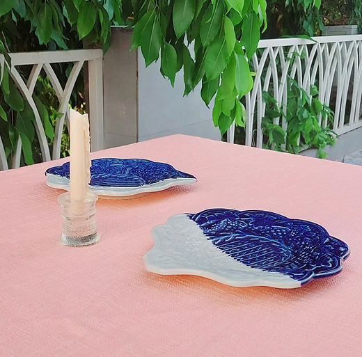 Organic Cotton Textured Tablecloth | Peach | 2-10 Seater-2