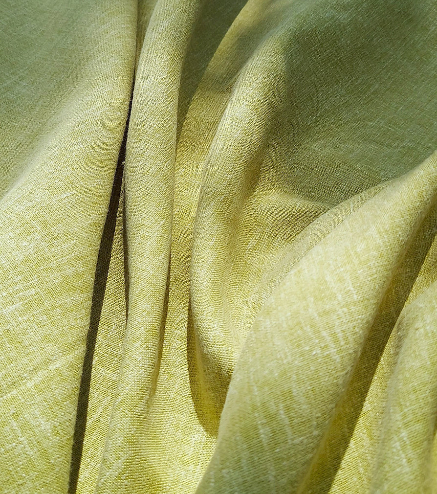 Organic Linen Table Runner | Olive Green | Rustic Texture | 92-305cm-2