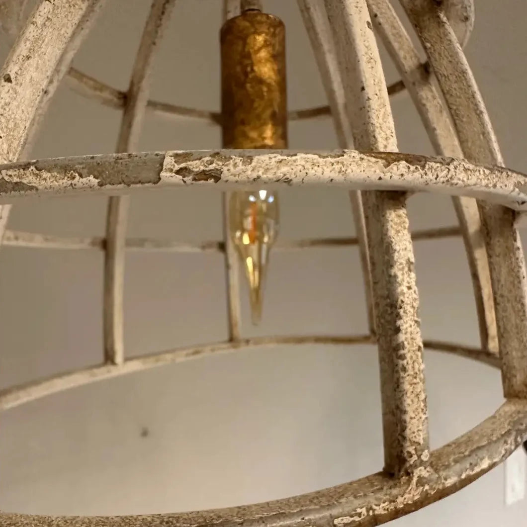 White Iron Pendant Lamp