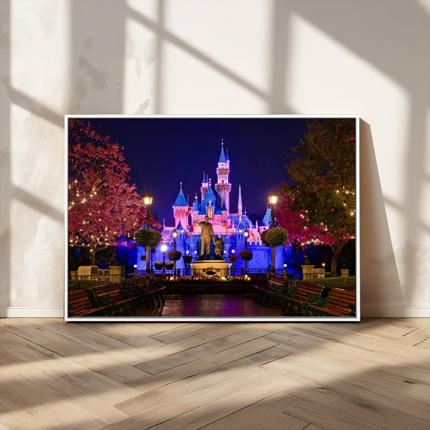 Castle Large Wall Art Disney Magic Kingdom Kids Room Decor -