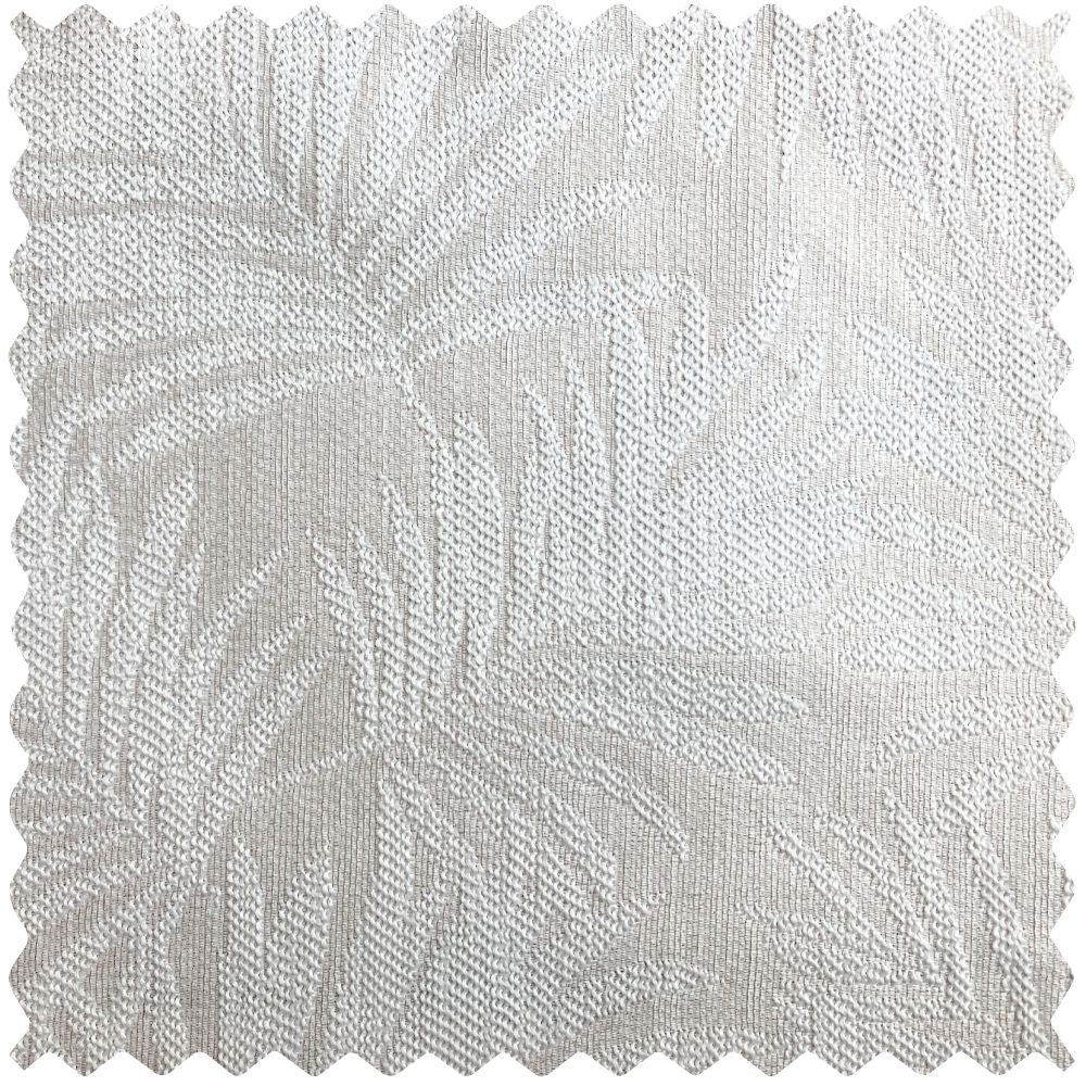 Charis Palm Leaf Jacquard Sheer Designer Curtains