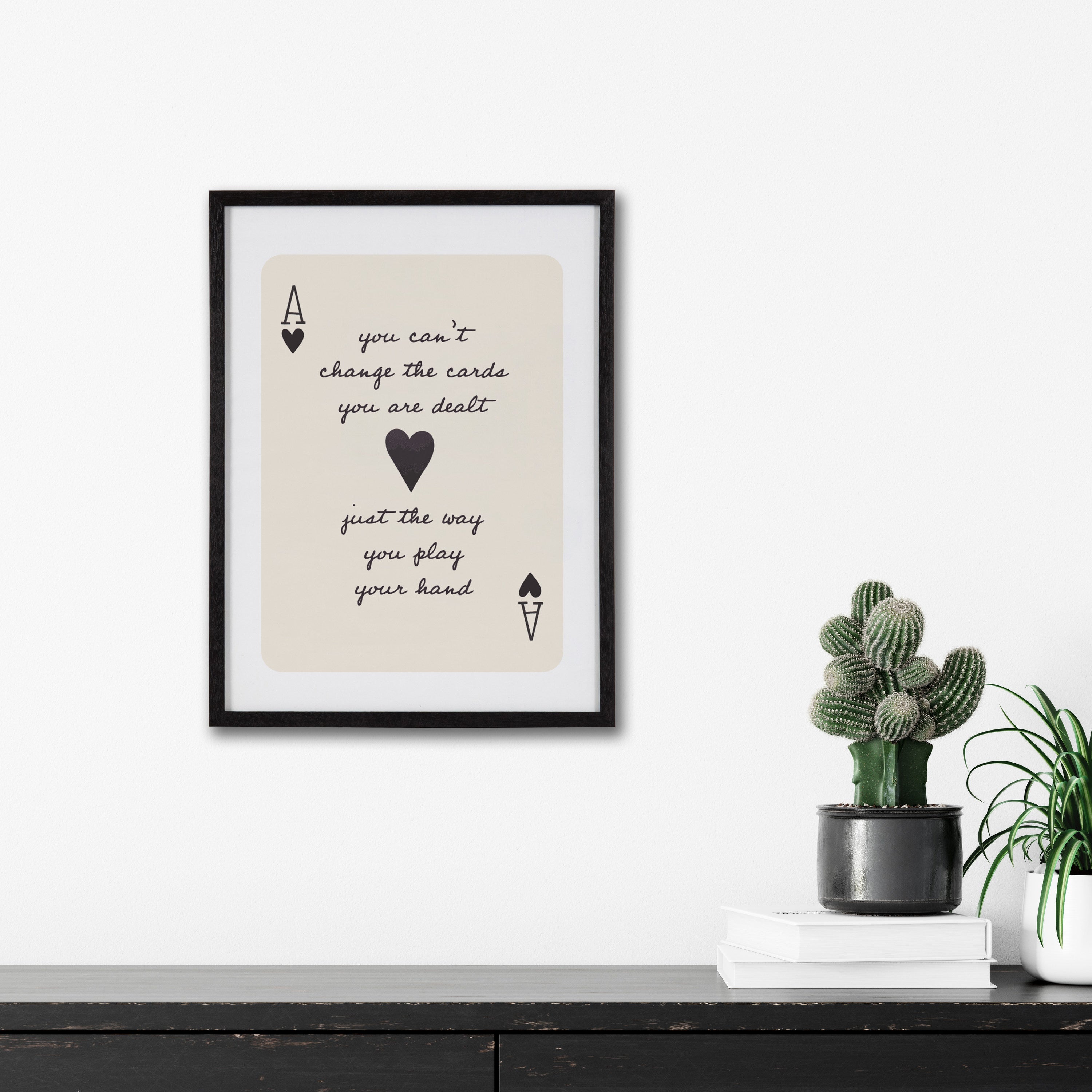 Gallery Ace of Heart Cards Positive Quote Print by The Creative Bunch Studio